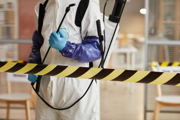 Professional Blood Cleanup technician working in Orem, UT